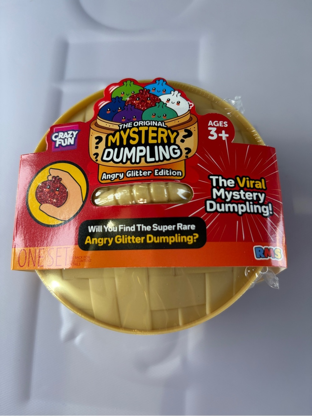 The Original Mystery Dumpling Angry Glitter RMS maltose slow rise dumpling